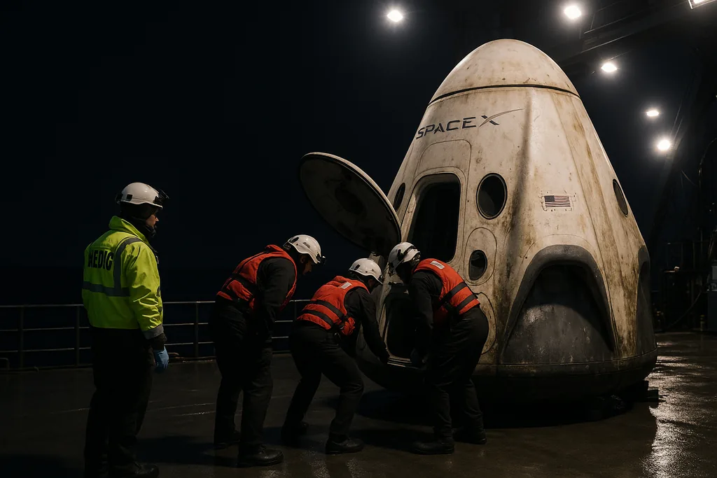 ISS’s First Medical Evacuation