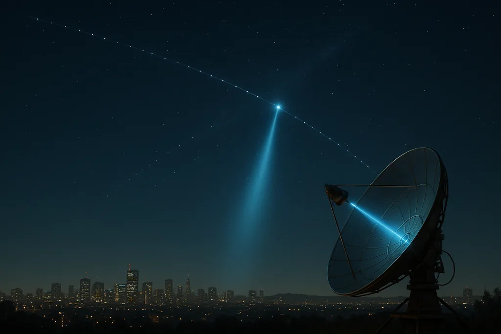 Secret SpaceX Satellites Emitting Wrong‑Way Signals